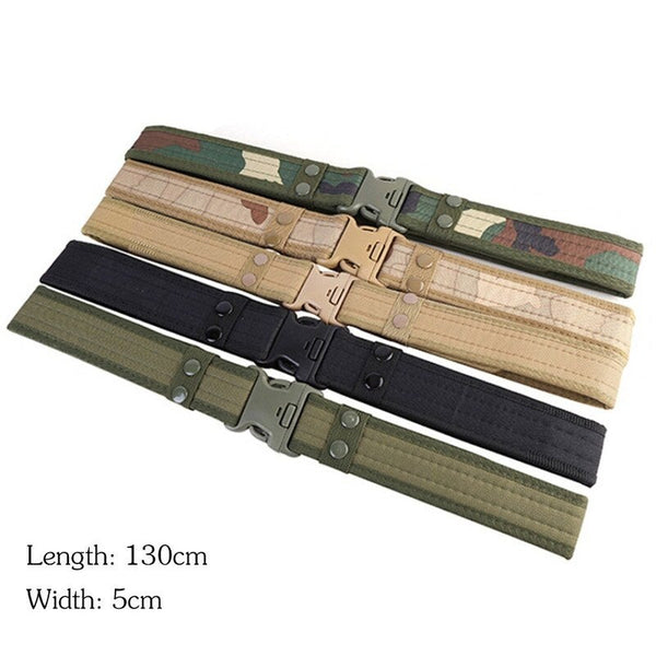 Army Style Tactical Heavy Duty Waist 4 Holsters Belts & Pouches