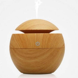 Aroma Essential Oil Diffuser 130Ml Aromatherapy Cool Mist Humidifier Fall Leaf Brown