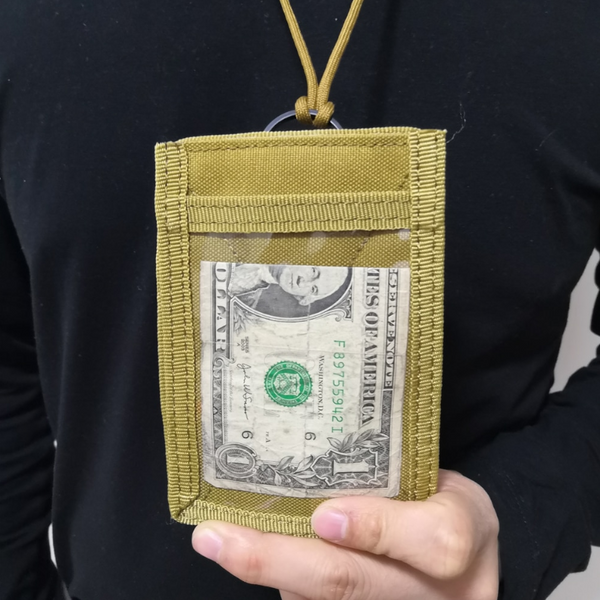 Arrival Id Card Holder Army Fan Tactical Case Patch Neck Lanyard Credit Organizer Id & Document Holders