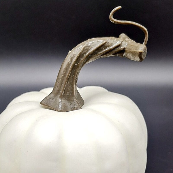 Artificial White Pumpkins Wedding Decor Halloween Fall Table Decoration 12Pcs Decorative Fruit & Vegetables