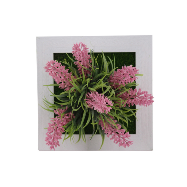 Artificial Flower Succulent Plant Hanging Wall Frame Living Room Home Decor Artificial Plant Panels