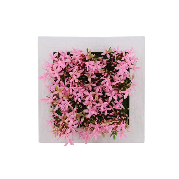 Artificial Flower Succulent Plant Hanging Wall Frame Living Room Home Decor Artificial Plant Panels