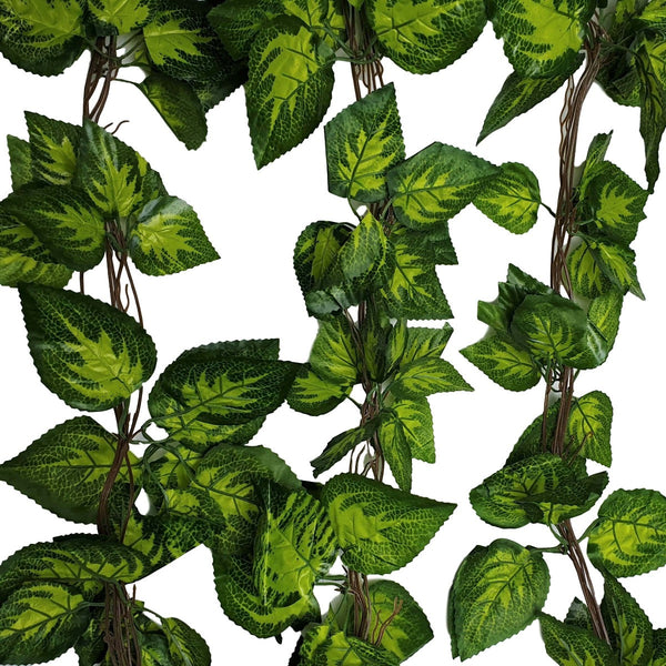 Artificial Pothos / Ivy Hanging Vines 260Cm Each (5 Pack) Floral Décor