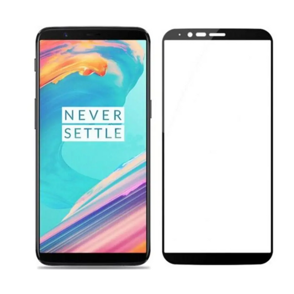 9H Hardness Tempered Glass For Oneplus 5T Black