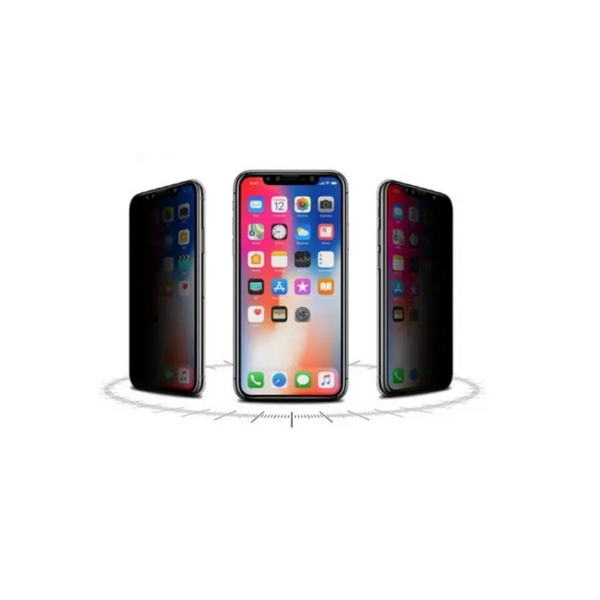Durable Anti Seeking Tempered Film For Iphone Xs Max Black 1Pc