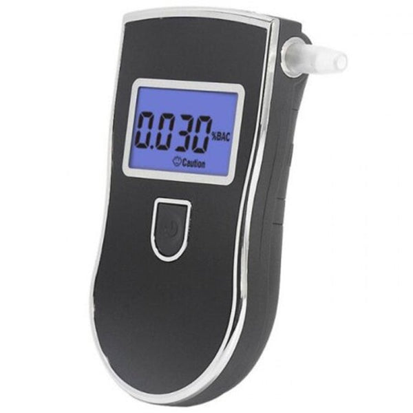 At 818 Digital Breath Alcohol Tester Black Electronic Breathalysers