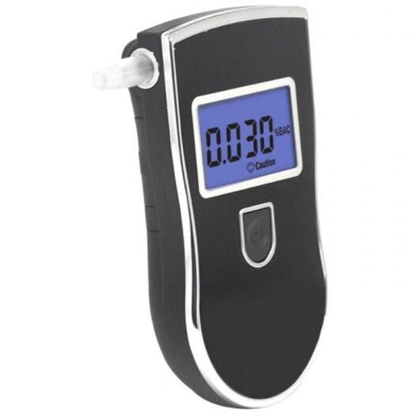 At 818 Digital Breath Alcohol Tester Black Electronic Breathalysers