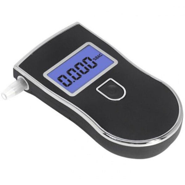 At 818 Digital Breath Alcohol Tester Black Electronic Breathalysers