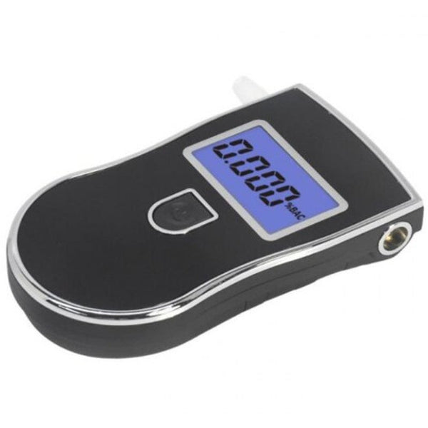 At 818 Digital Breath Alcohol Tester Black Electronic Breathalysers