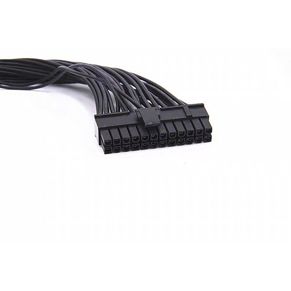 24Pin Power Supply Synchronizer Male To Female Mining Y Splitter Dual Psu Extension Cable For Computer Adaptor 30Cm Power Cables & Connectors