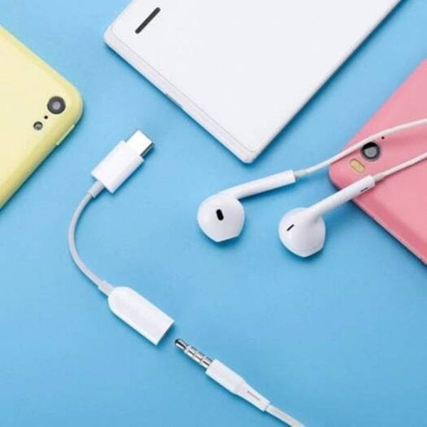 Audio Cable For Xiaomi Type Usb To 3.5Mm White