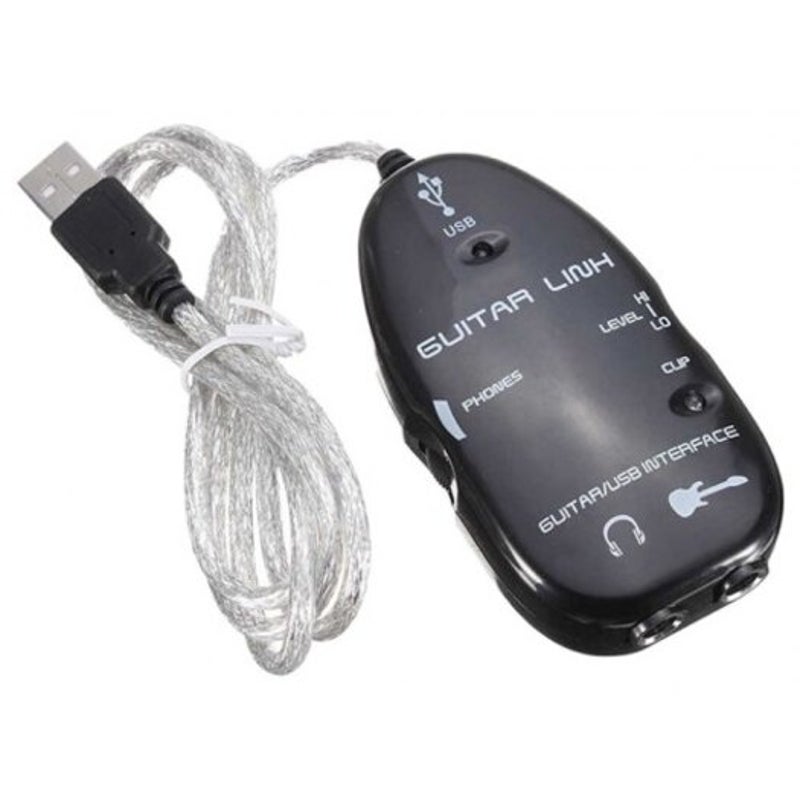 Audio Effects Regulator Guitar Interface Converter Adapter Black Guitar Accessories