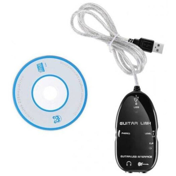 Audio Effects Regulator Guitar Interface Converter Adapter Black Guitar Accessories