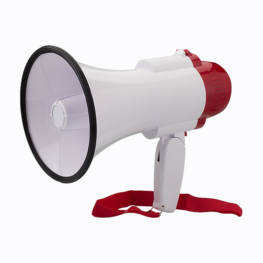 Brienz Audio Megaphone 25Watt Bull Horn With Siren Megaphones