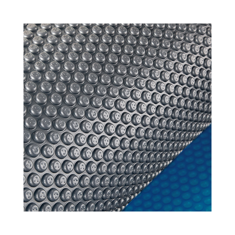 Aurelaqua Pool Cover 400 Micron 10X5m Solar Blanket Swimming Thermal Blue Silver
