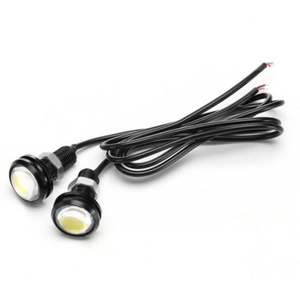 Auto 23Mm Ultra Thin Waterproof Eagle Eye Light 12V White Light Bulbs