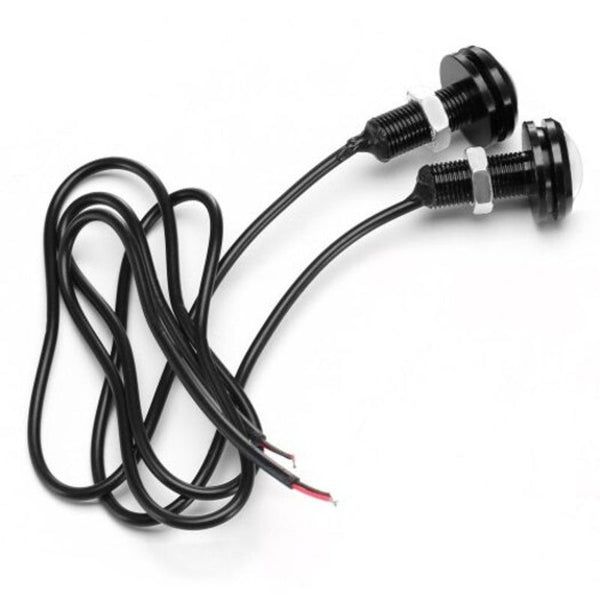 Auto 23Mm Ultra Thin Waterproof Eagle Eye Light 12V White Light Bulbs