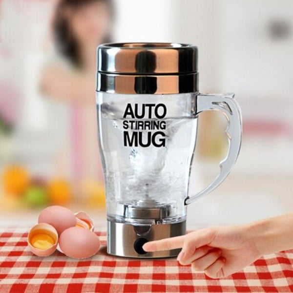 Automatic Blender Coffee Mug Mixing Cup Milkshake Grain Powder Pipette 350Ml