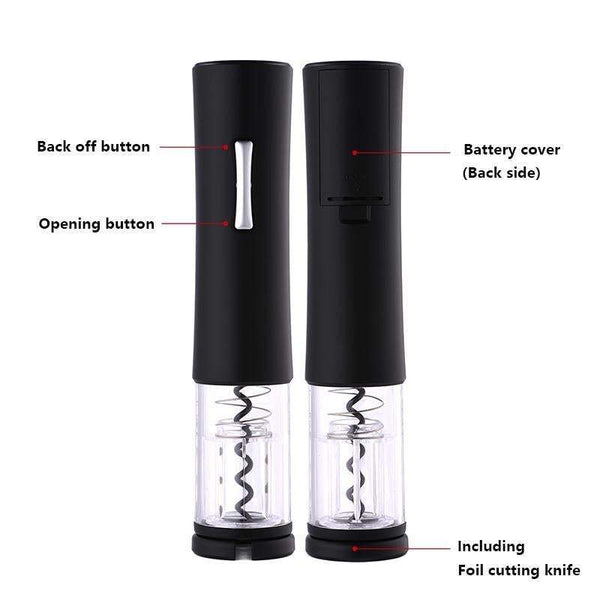 Easy Automatic Electric Red Wine Bottle Opener