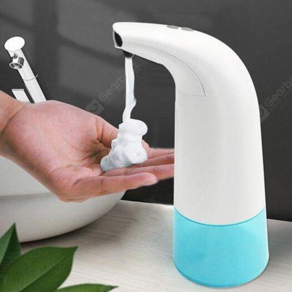 Automatic Foaming Hand Washer Touch Less Soap Dispenser White
