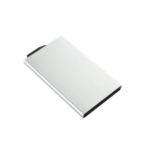 Automatic Pop Up Credit Card Case Business Anti Theft Brush Magnetic Rfid