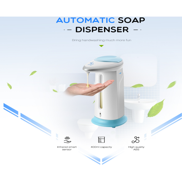 Automatic Soap Dispenser With Built In Infrared Smart Sensor For Kitchen Bathroom