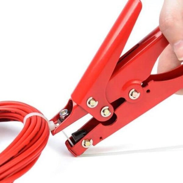 Automatic Tightening Cable Tie Tool Gun Clamp Bean Red Cable Cleats Clamps & Ties