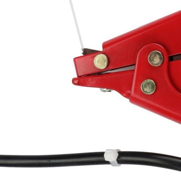 Automatic Tightening Cable Tie Tool Gun Clamp Bean Red Cable Cleats Clamps & Ties