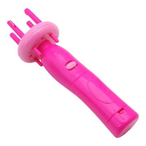 Automatic Twist Braid Knitted Device 4 Head Hair Braiders Style Gadget For Women Rose Red Hair Accessories
