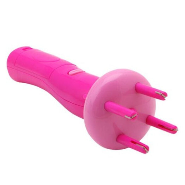 Automatic Twist Braid Knitted Device 4 Head Hair Braiders Style Gadget For Women Rose Red Hair Accessories