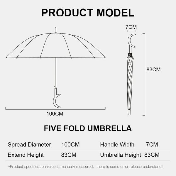 Umbrellas Automatic Long Handled Transparent Umbrella Enlarged Forest Japanese Student