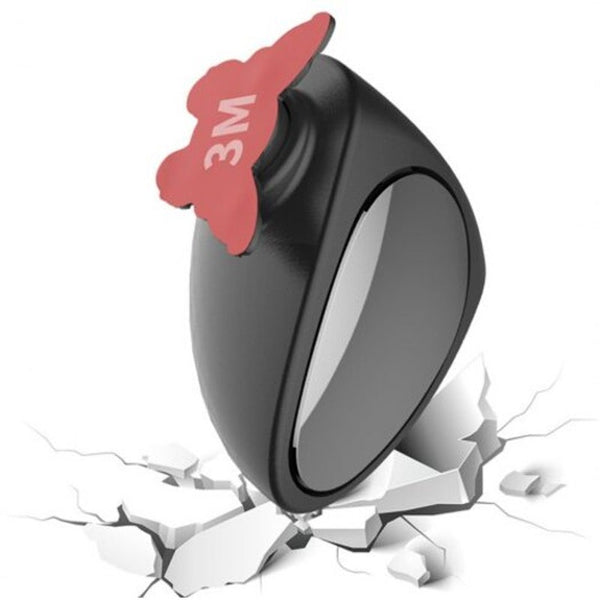 Automotive Rear View Rotary Wide Angle Blind Spot Mirror Black Right Side Mirrors