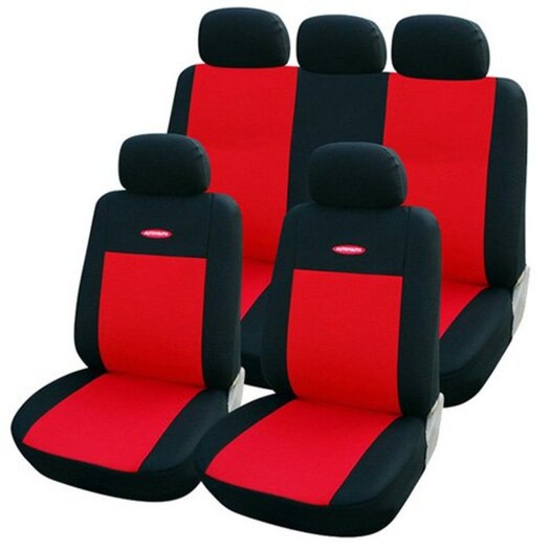 Y30085 Breathable Car Seat Cover Universal Interior Accessory Red Seat Covers