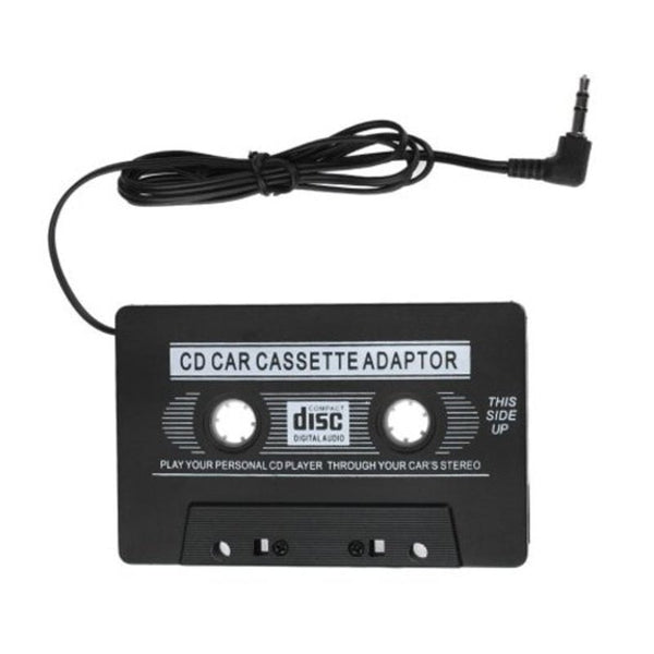 Aux 3.5Mm Universal Classic Car Audio Tape Cassette Adapter Black Cables & Adapters