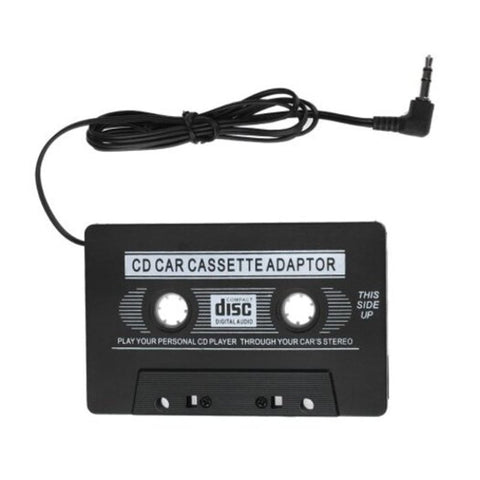 Aux 3.5Mm Universal Classic Car Audio Tape Cassette Adapter Black Cables & Adapters