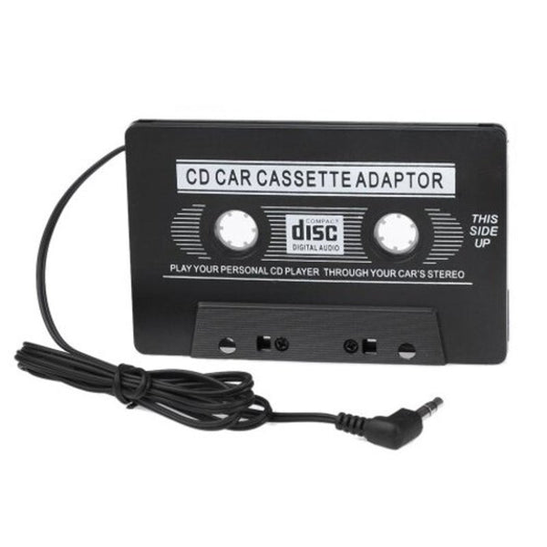 Aux 3.5Mm Universal Classic Car Audio Tape Cassette Adapter Black Cables & Adapters