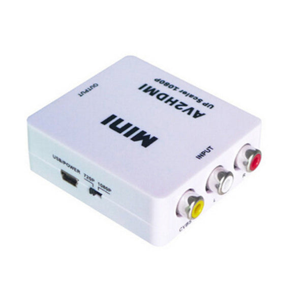 Av To Hdmi Converter Switcher Tv For Pc Laptop Xbox Stb Vhs Vcr Camera Dvd Video Cables & Adapters