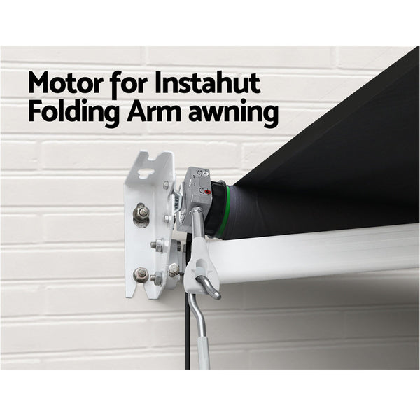 Instahut 230V Replacement Motor W/ Remote 40Nm Folding Arm Awning Outdoor Blind