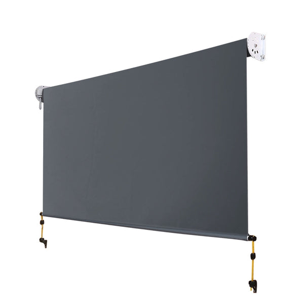 Instahut Outdoor Blind Roll Down Awning Canopy Privacy Screen 2.7X2.5M Awning & Canopy Parts