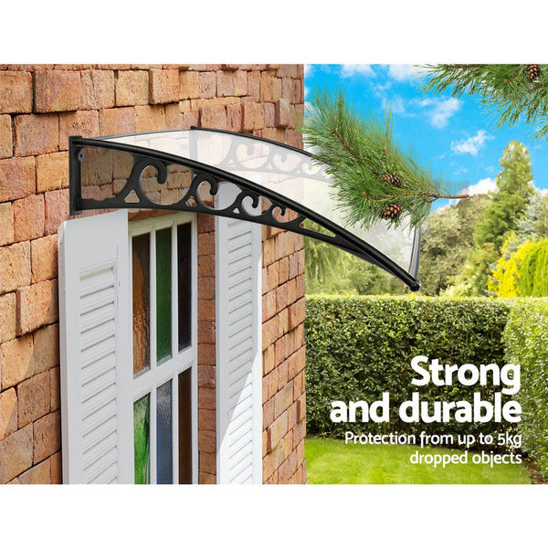 Instahut 1X1.5M Door Awning Canopy Rain Cover Sun Shield Awning & Canopy Parts