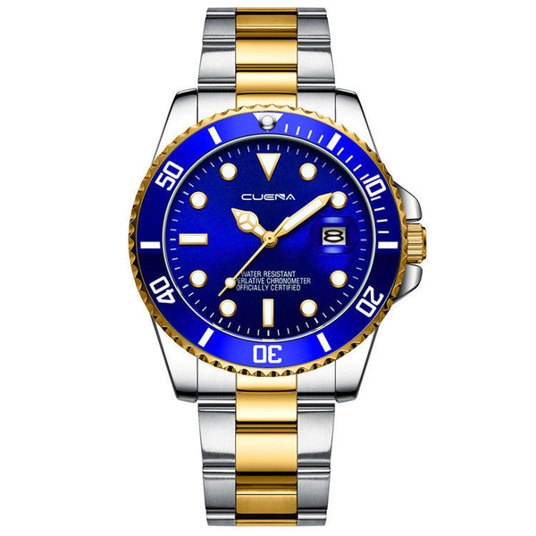 Quartz Watch Steel Band Calendar Fashion Watches