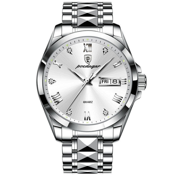 Veile Studios Waterproof Luminous Double Calendar Men's Wrist Watch Jewelry Watches