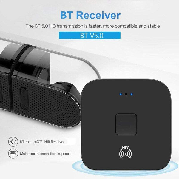 Car Audio Accessories B11 Bluetooth 5.0 Receiver Wireless Adapter With Microphone Aux Out For Headphones Stereo System Other Car Audio