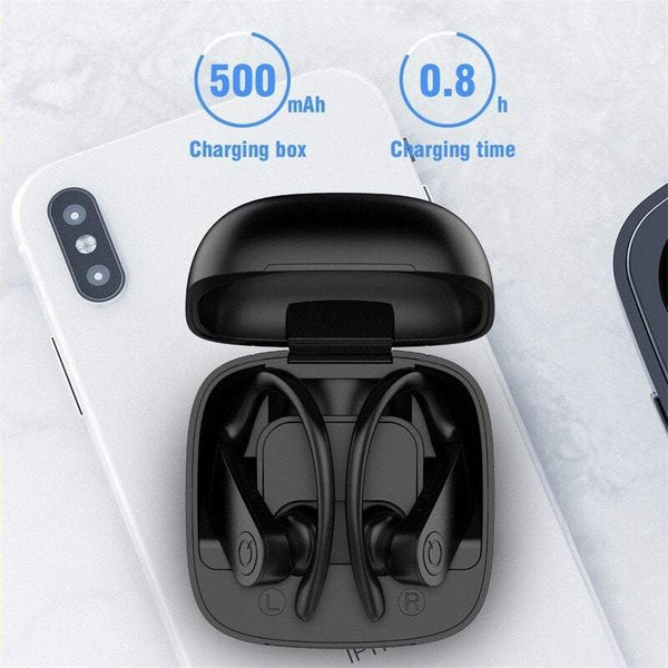 Headset Ear Microphones Led Display Bluetooth Wireless Earphones Headphones Headsets & Earpieces