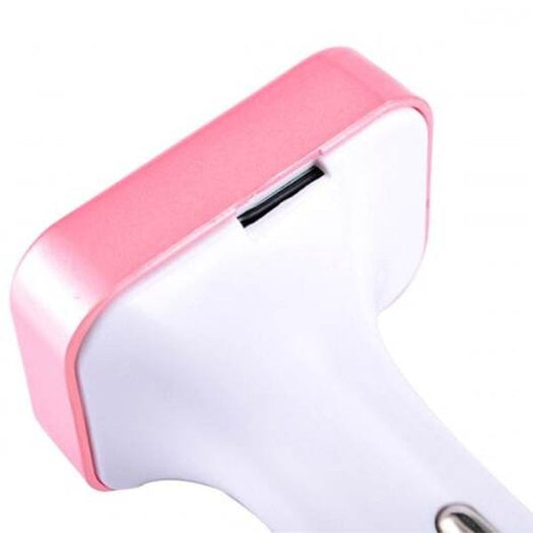 B2 Car Bluetooth Fm Transmitter Hands Free Mp3 Player Dual Usb Charger Rose Gold Transmitters