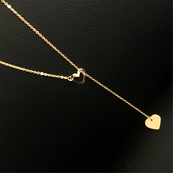 Veile Studios Simple Handmade Copper Love Temperament Pendant Fashion Necklace Necklaces & Pendants