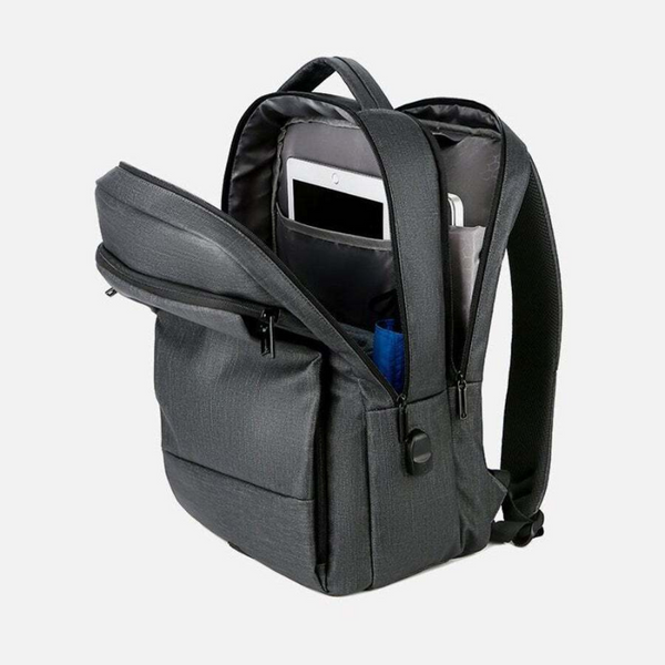 Backpack Man Business Waterproof Waxy Glue Rucksack Multifunctional Usb Charging Backpacks