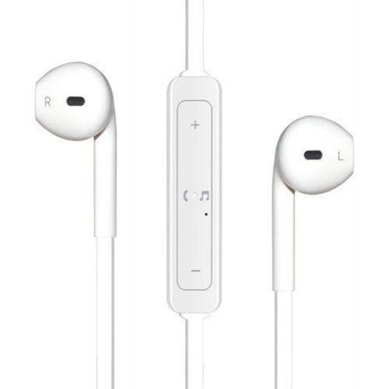 B3300 Bluetooth Wireless Earphone White Wired Earphones