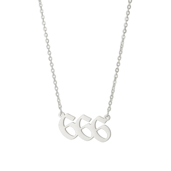 Personalized Angel Number 111 999 Stainless Steel Non Fading Pendant Necklace Necklaces & Pendants