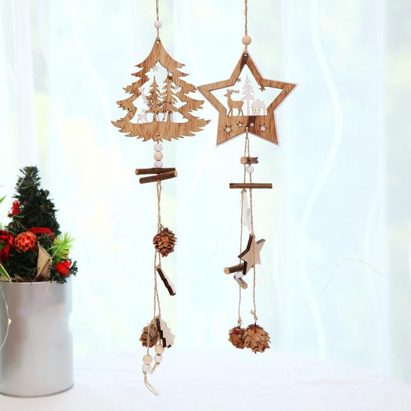 Christmas Ornaments Pine Cone Pendant Decorations Seasonal Decorations